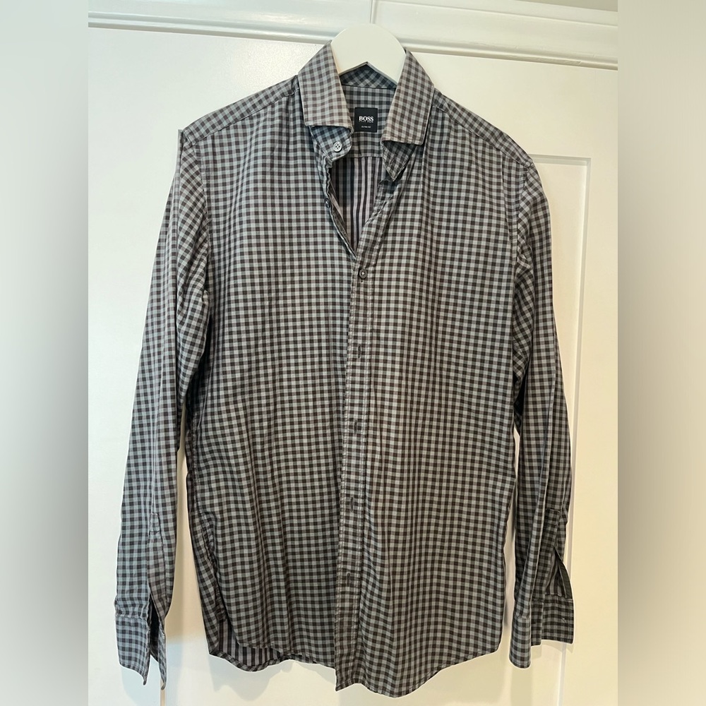 BOSS button down dress shirt